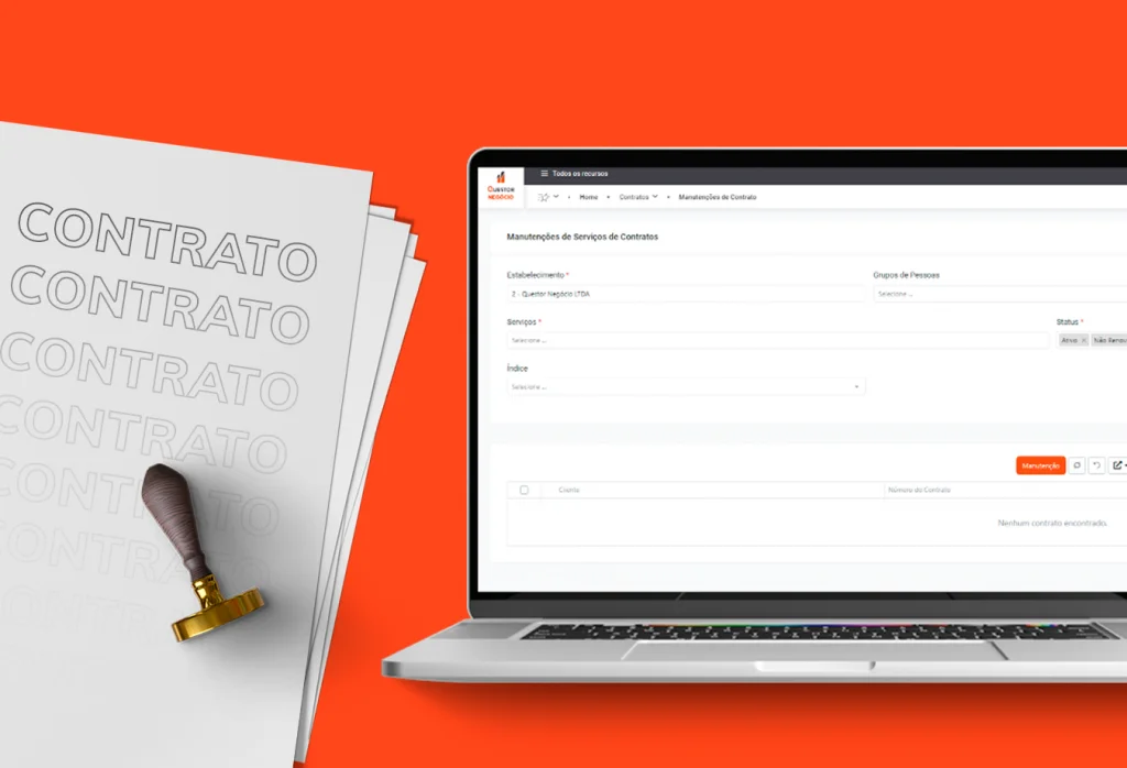 manutenção de contratos
